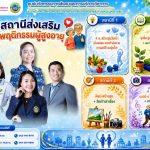ศูนย์นวัตกรรมฯร่วมกับเทศบาลตำบลหนองบัวศาล พัฒนากิจกรรมส่งเสริมพฤติกรรมผู้สูงอายุ